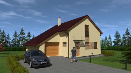 Projekt domu MS 110e Standard